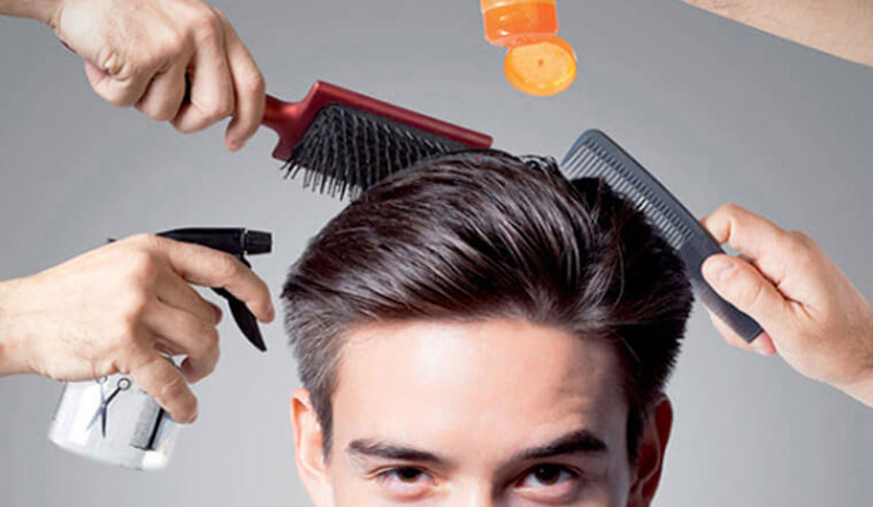 Nguyên nhân rụng tóc ở nam do tác động hoá chất